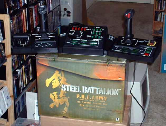 Steel Battalion controller and box