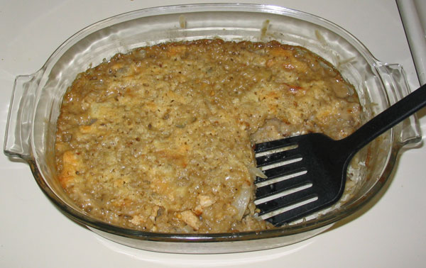 The casserole of doom!